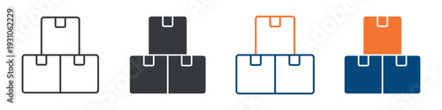 Product Icon Set Multiple Style Collection