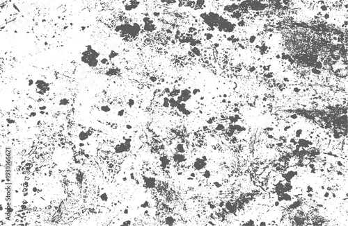 Wallpaper Mural Distressed grunge texture with black ink splatters creating an abstract background. Torontodigital.ca