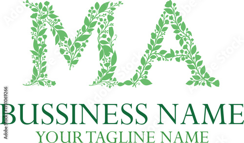 MA M ma initial logo | initial based abstract modern minimal creative logo, vector template image. luxury logotype logo, real estate homie logo. typography logo. initials logo