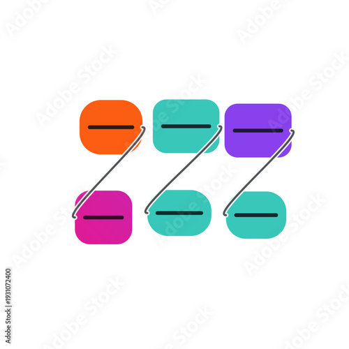 Abstract AI style current icon, dark gradient SVG