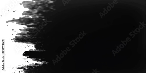 Black and white abstract grunge background with night sky elements