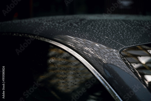 car headlight detail