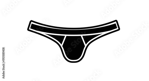 Stylish black men's underwear silhouette showcasing contemporary comfort and essential everyday