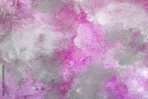 Art background of white stains on a red background