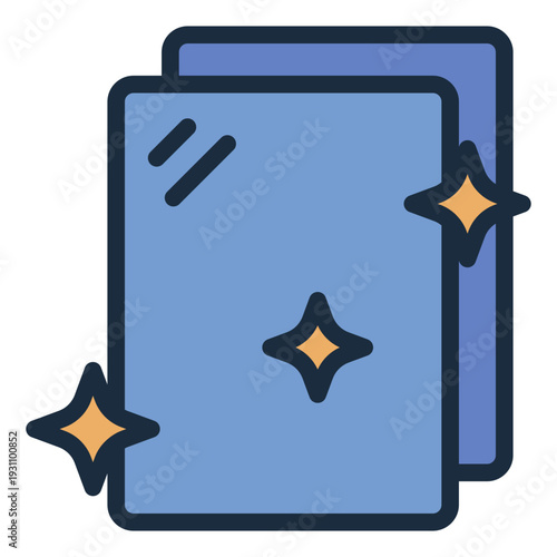 glass filled line icon. transparent solid. silica structure. brittle material