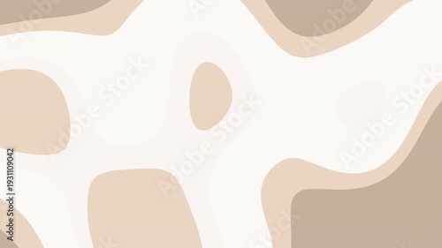 Abstract fluid pattern in beige tan white tones suitable for backgrounds, posters, textiles, packaging, and modern design projects.