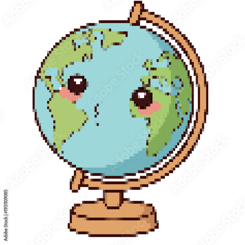 PIXEL ART planeta FOFO 