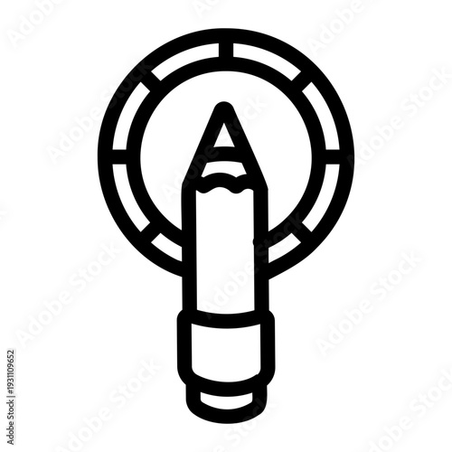 pencil Line Icon