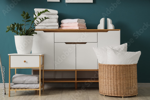 Interior of room with commo...