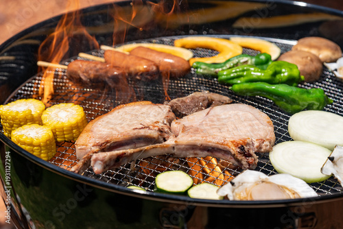 バーベキューグリル　BBQ
