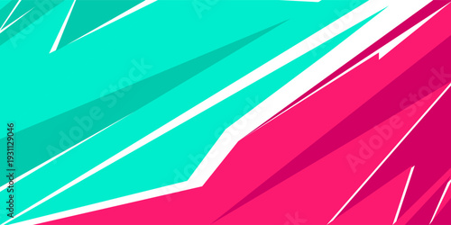 Versus fight background in comic style. two color background design