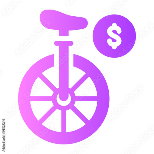 money gradient icon