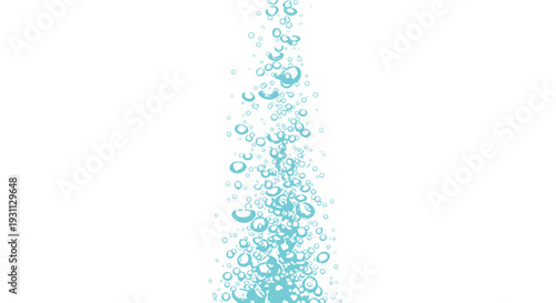 Water Bubbles Ascending