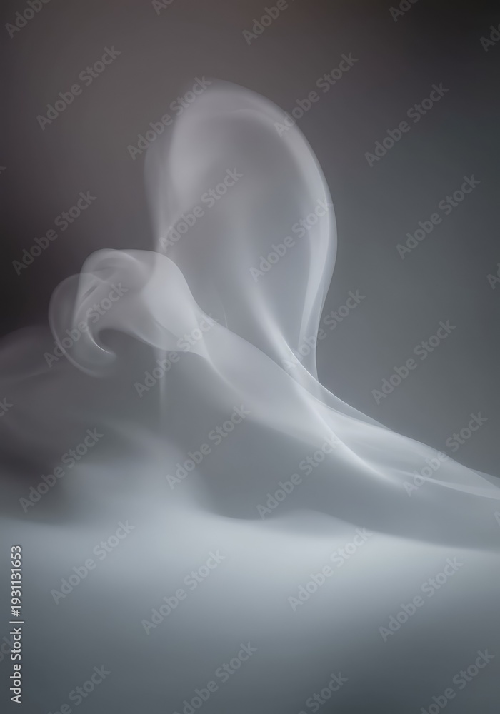 Obraz premium A beautiful abstract background image showcasing soft gradients, diffuse light, and swirling atmospheric mist, perfect for modern digital design, illustration, smooth, swirling