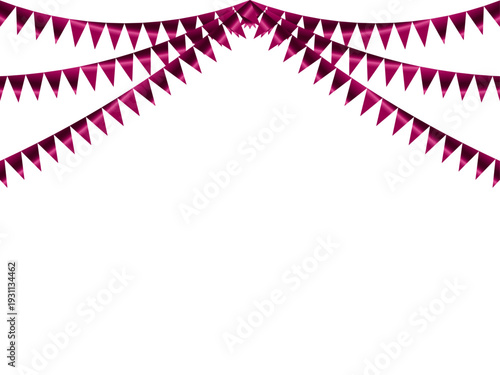 ガーランド三角、曲線、12マゼンタF1