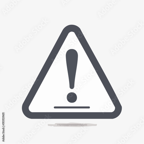 警告を示す注意アイコン