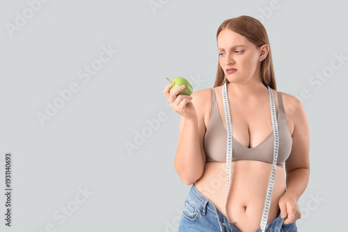 Young troubled overweight w...