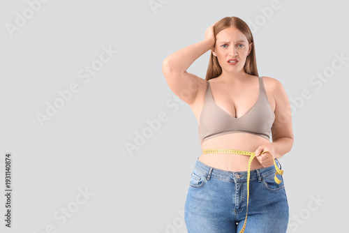 Young troubled overweight w...