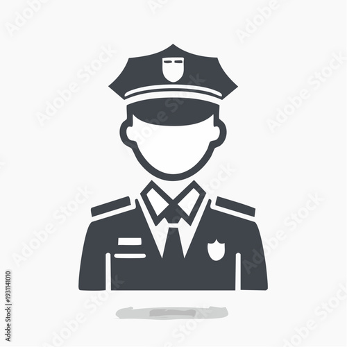 警察官の職業アイコン