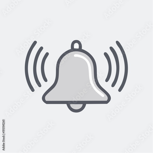 通知・アラートを示すベルアイコン