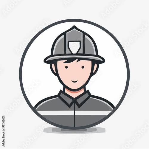 消防士の職業アイコン