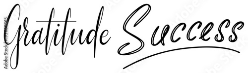 Artistic cursive phrase expressing appreciation and achievement, motivational typography, inspirational quote, handwritten style, positive affirmation, success mantra, gratitude message.