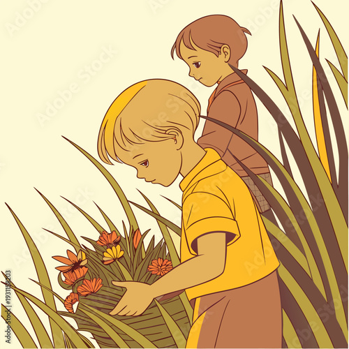 grandfather and grandson