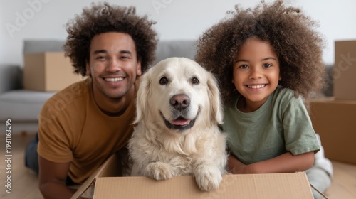 A Joyful Family Moving Day with Dog: Embracing New Beginnings and Happiness