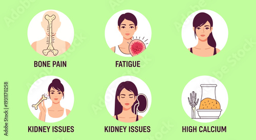 A beautiful cartoon illustration set of Easter eggs decorated with ribbons featuring stylish brunette girls and fashion avatars in a creative vector art design