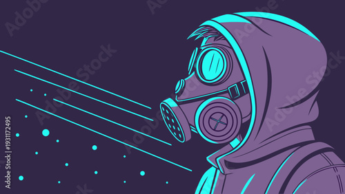 Phantom Neon Mask Interface