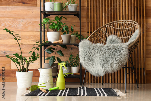 Interior of living room wit...
