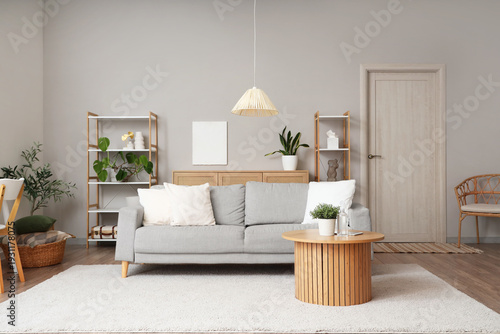 Interior of living room wit...