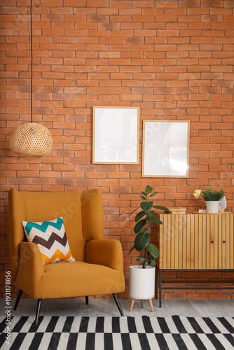 Interior of living room wit...