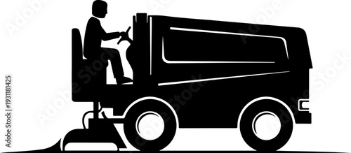 Street Sweeper Truck Silhouette Vector Illustration

Municipal Road Cleaning Vehicle Black Silhouette

City Sanitation Sweeper Truck Icon Design
