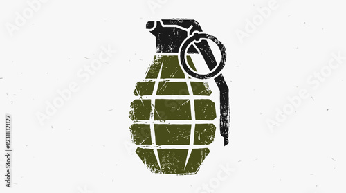 Vintage Grenade Graphic