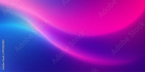 Abstract bright blue and purple background with colorful waves of flowing energy featuring a smooth pink curve and vector line art pattern for a creative backdrop illustration
