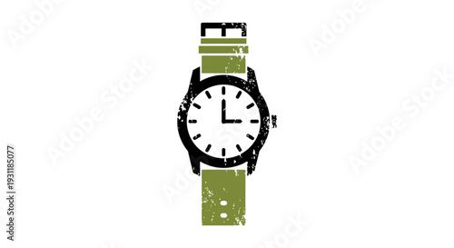 Green Wristwatch Icon