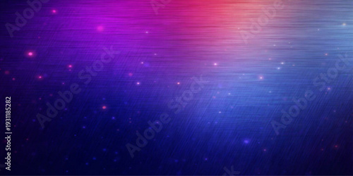 Abstract blue background loop with glowing particles and shiny light rays creating a motion design of energy and water in a dark space