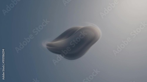 A mesmerizing jellyfish gracefully gliding through the deep blue ocean waters