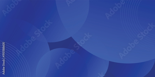 Abstract blue glowing geometric lines on dark blue background. Modern shiny blue circle. Suit for cover, poster, banner, brochure, header, vector modern eps10