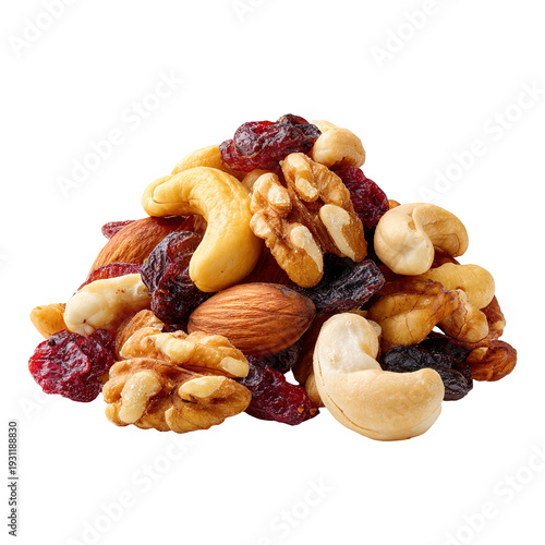Bowl of Mixed Nuts on Rustic Wooden Table