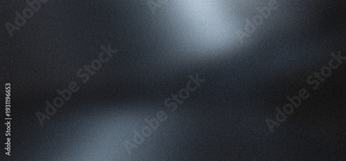 Tableau sur toile Brushed dark metal texture with soft light reflections