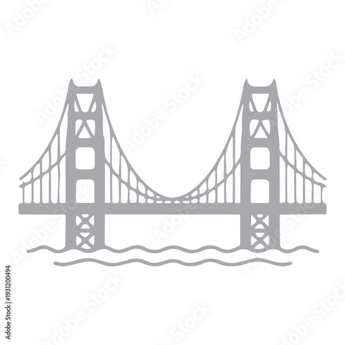 Golden Gate Bridge Icon