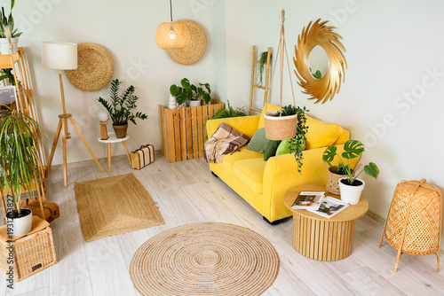Interior of living room wit...