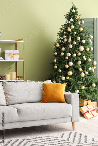 Stylish interior of modern ...