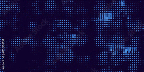 Digital futuristic grid or technology pattern vector