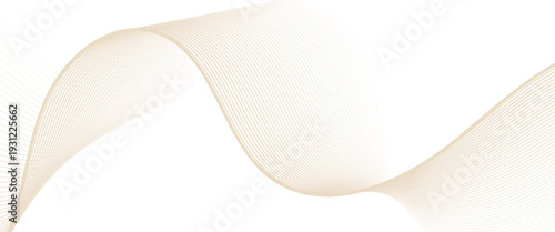 Konstfotografi Minimalist Beige Flowing Lines