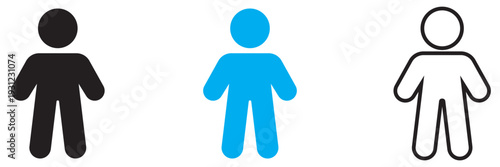 Universal Accessibility Icon . Universal accessibility symbol showing human figure , representing inclusion, equal access, disability rights, and barrier free design.