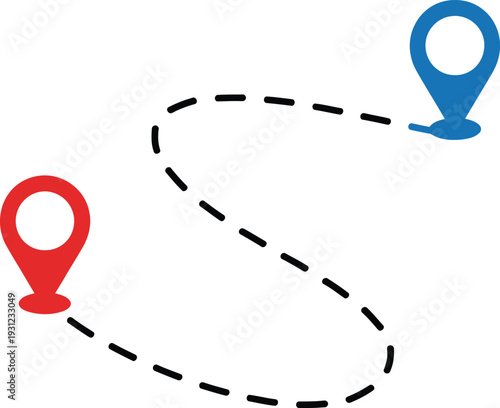 Two opposing directional arrows pointing left and right