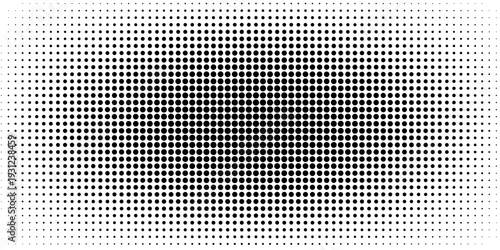Halftone black polka dots pattern on white background, minimalist abstract wall, arranged in diagonal lines, Black and white doted texture background. modern